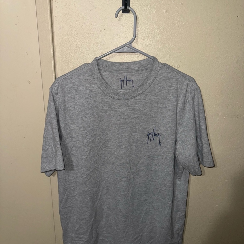 Gray Graphic Guy Harvey T-Shirt